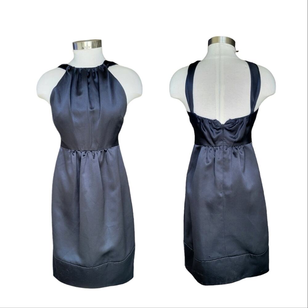 Vera Wang Maids Black Formal Dress 4